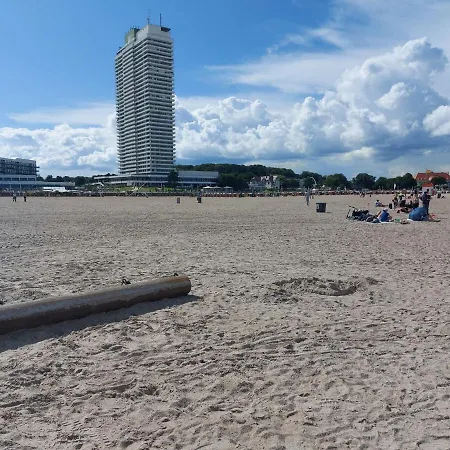 Travemuende Ruheoase Mit Pool Sauna Parkplatz Lägenhet